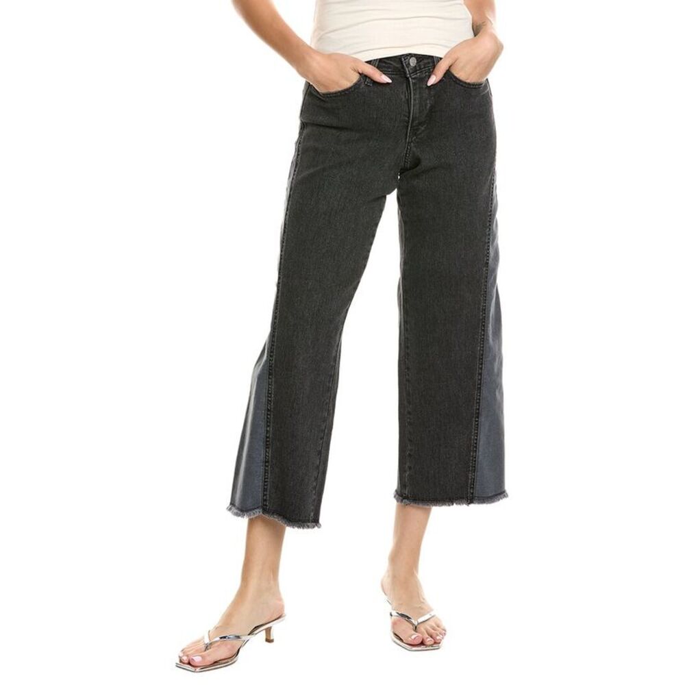 Nydj Womens  Petite Teresa Street Shade Wide Leg Jean